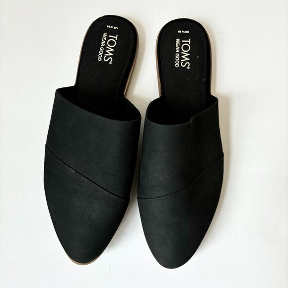 Tom's women's Jade mule black slip on shoes - Picture 2 of 5